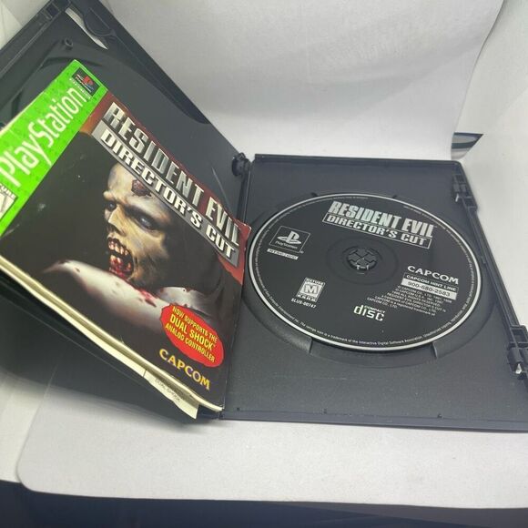 Resident Evil Director's Cut Greatest Hits Sony PlayStation PS1 Tested Capcom